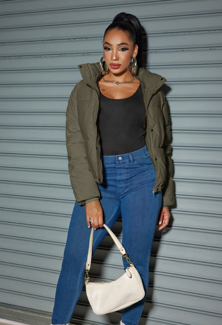 ARIA – Quilted High-Neck Winter Jacket