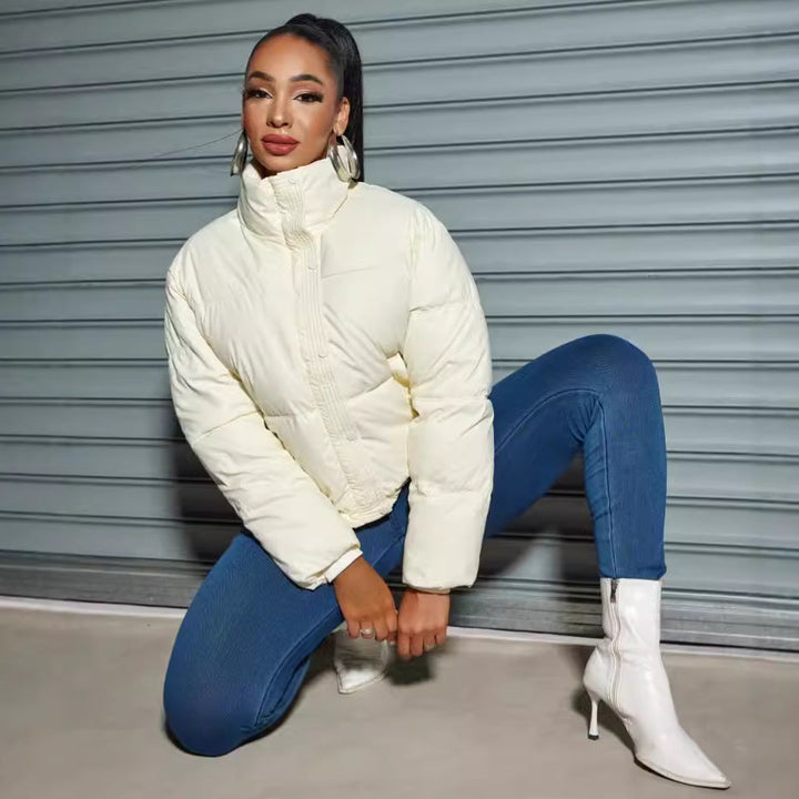 ARIA – Quilted High-Neck Winter Jacket