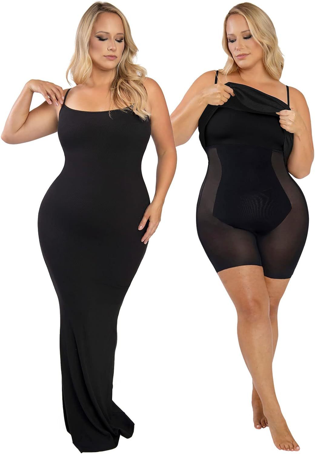 SHAPE – Bodycon Shapewear Sleeveless  Maxi Dress
