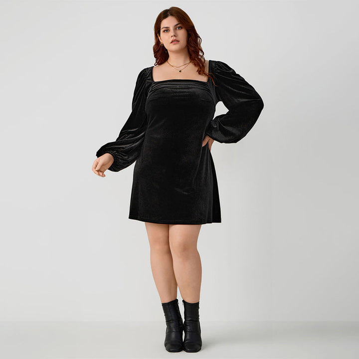 SELENE – Long Sleeve Mini Dress