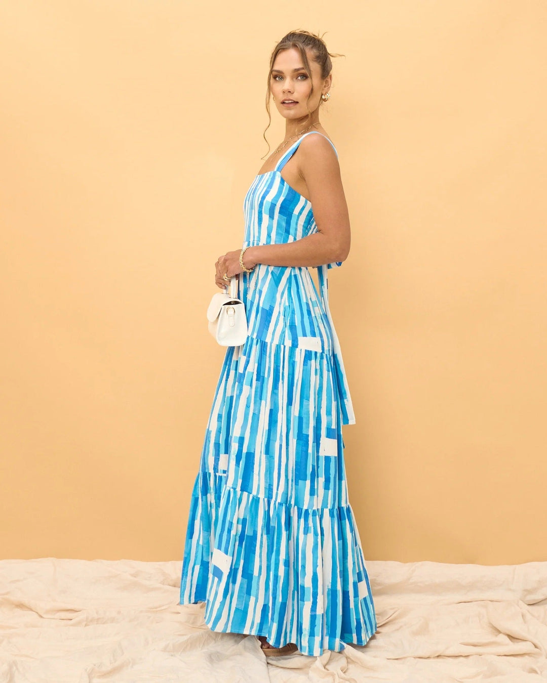 MAY – Striped Maxi Dress
