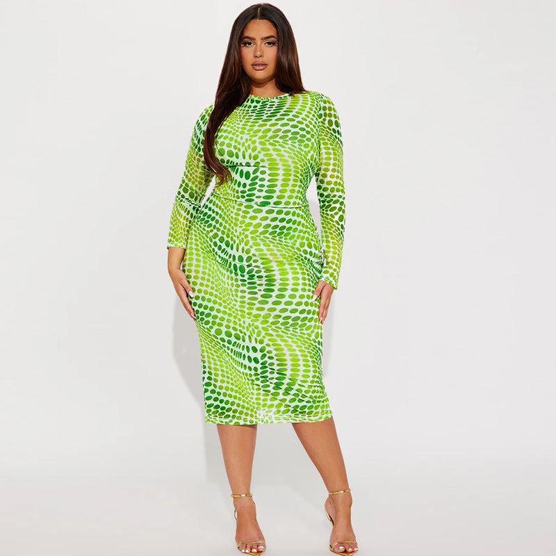 IRIS – Bodycon Long Sleeve Dress