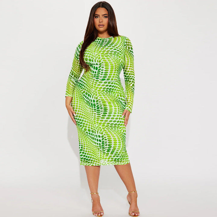 IRIS – Bodycon Long Sleeve Dress