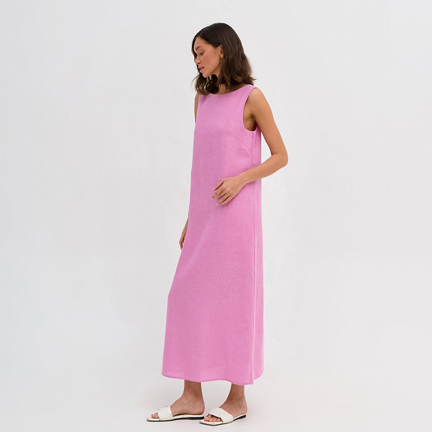 PARIS – French Style Long A-line dress