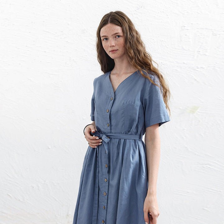 DARSI – Button-Down Midi Dress