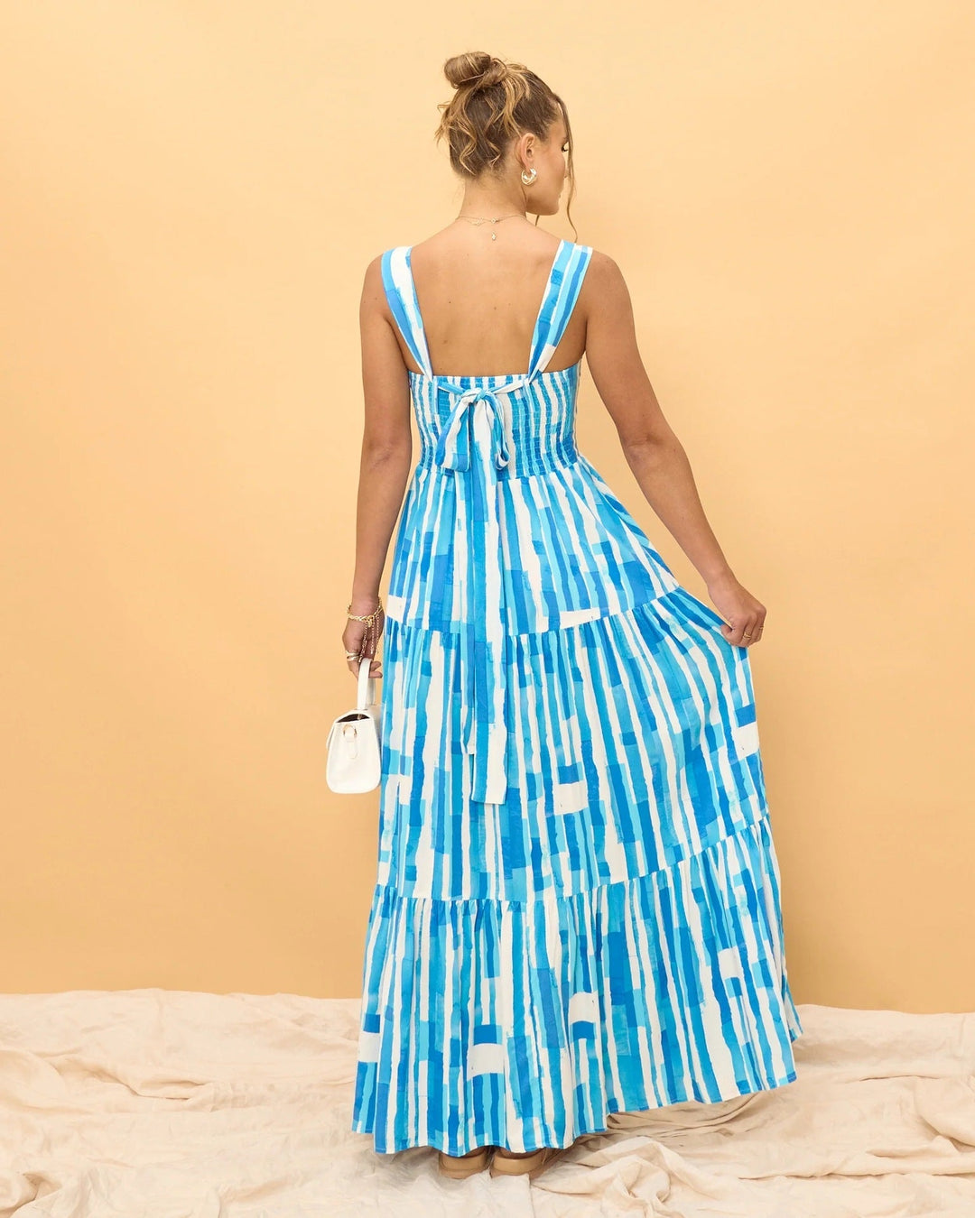 MAY – Striped Maxi Dress