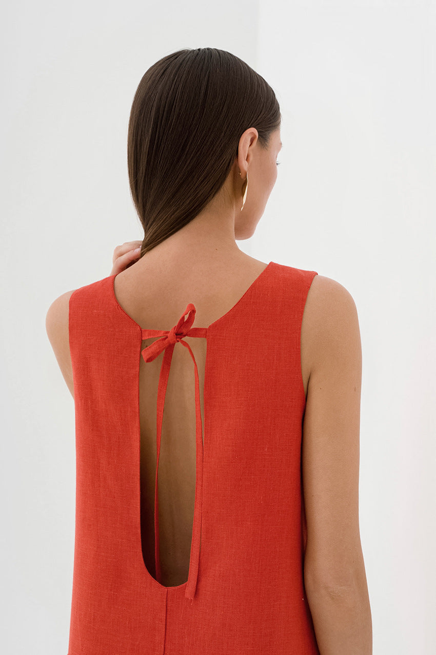 PARIS – French Style Long A-line dress