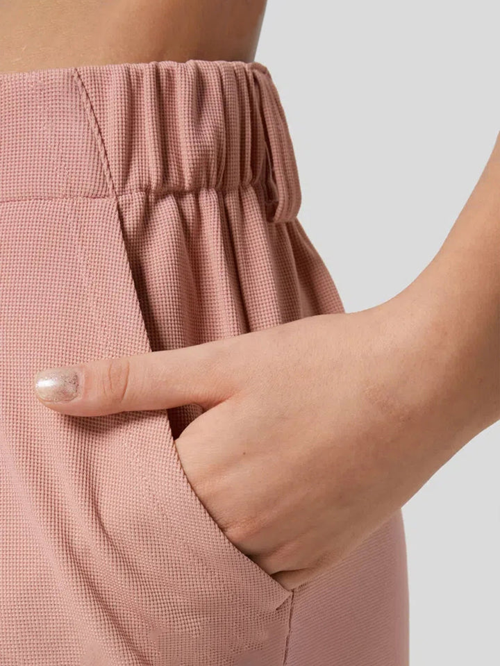 ARAYA – High-Waist Wide-Leg Palazzo Pants