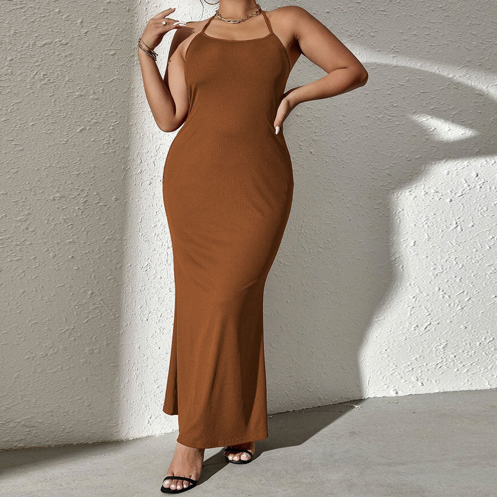 NAIA – Halterneck Maxi Dress