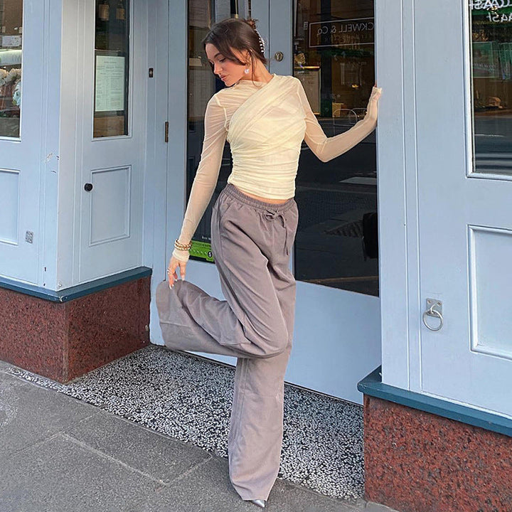 NERAL - Pollen Mesh Layered Top