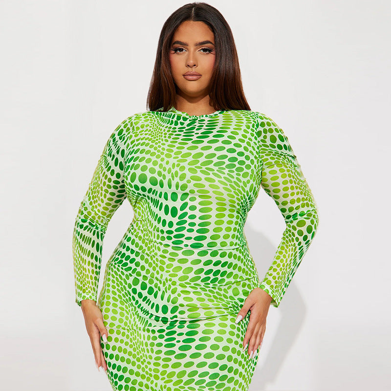 IRIS – Bodycon Long Sleeve Dress