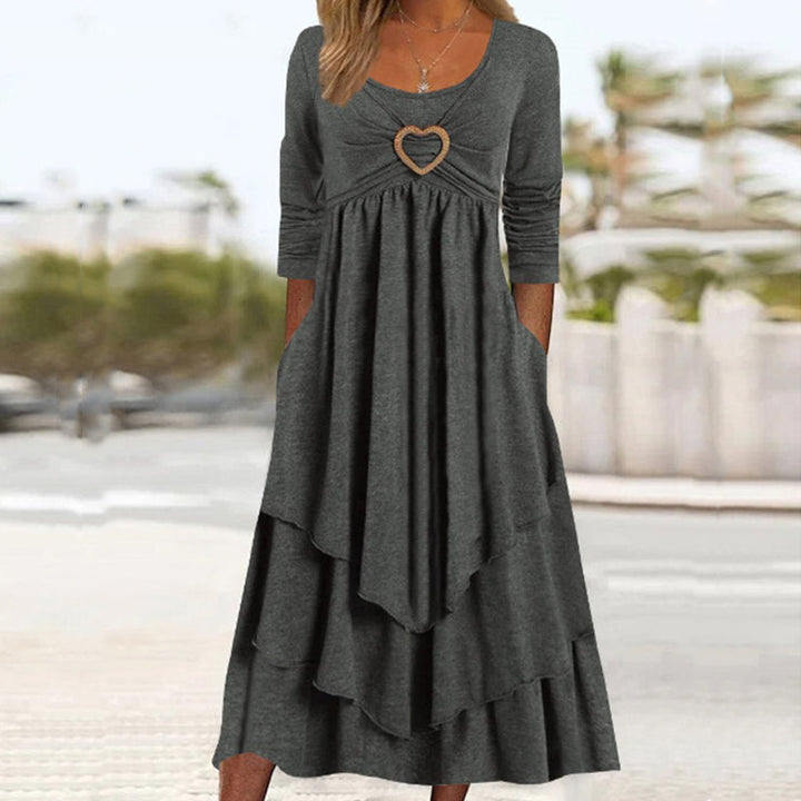 LYNA – Long Sleeve Everyday Basic Dress