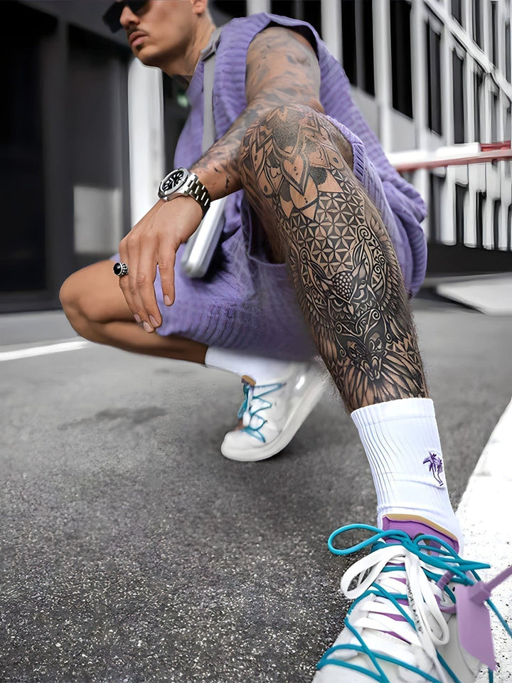 MAURO – Men's Sleeveless Knit Two-Piece Set