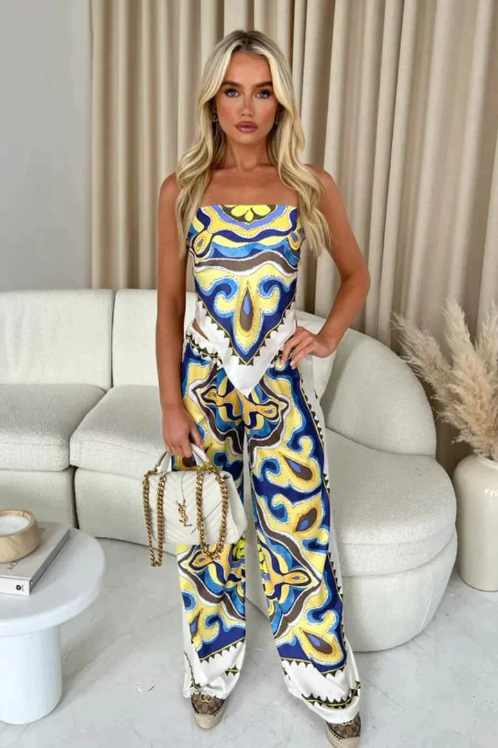 ZAYA – Women's Tulum-Inspired Two-Piece Summer Set