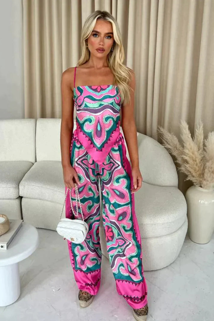 ZAYA – Women's Tulum-Inspired Two-Piece Summer Set