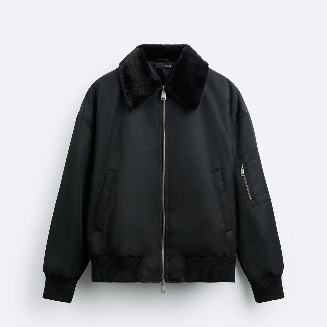 HAYDEN – Sherpa Collar Utility Bomber