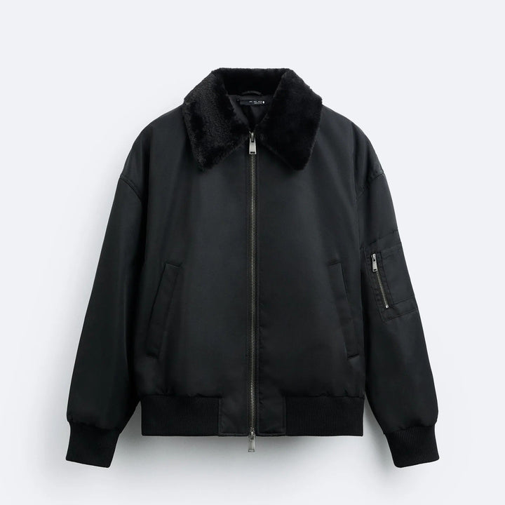HAYDEN – Sherpa Collar Utility Bomber