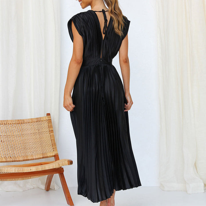 MELINA – Pleated Summer Dress