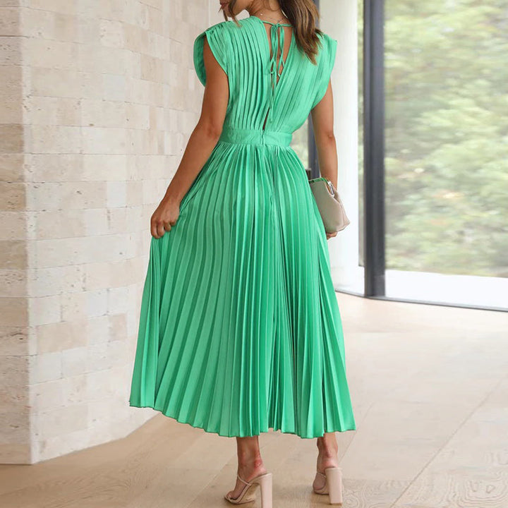 MELINA – Pleated Summer Dress