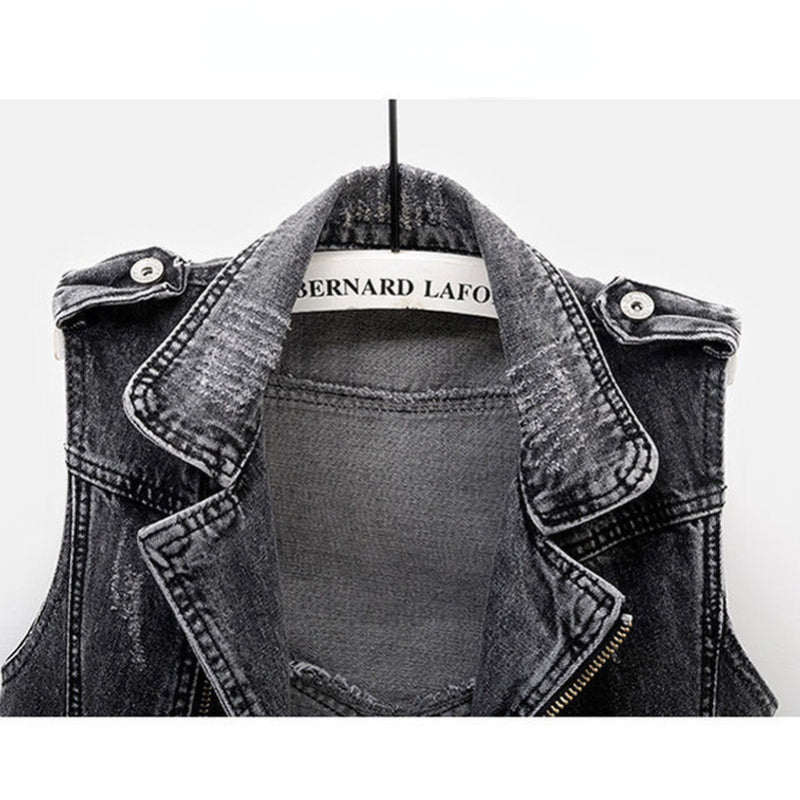 ABIGAIL – Denim Waistcoat