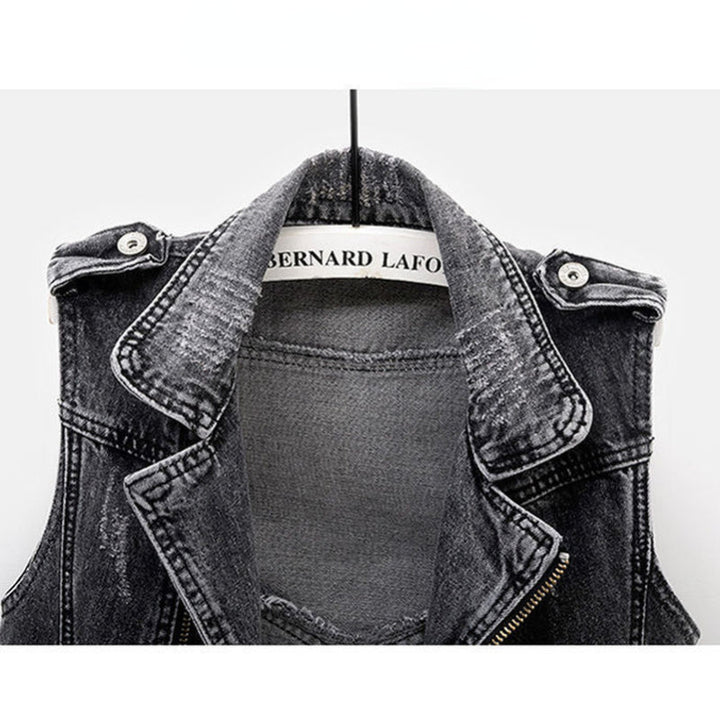 ABIGAIL – Denim Waistcoat