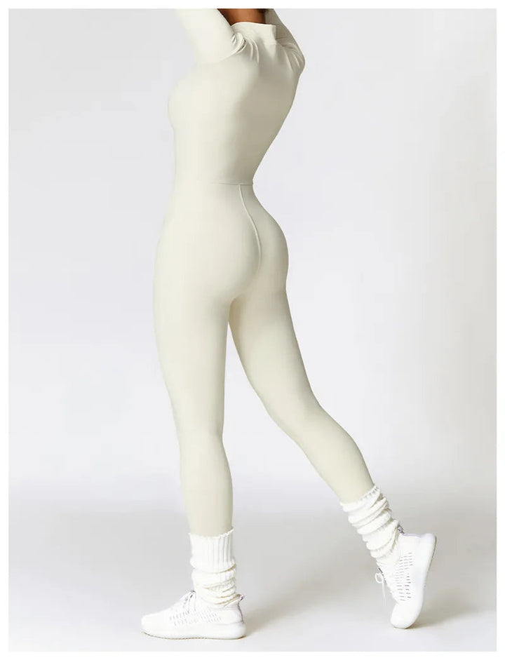 ACTIVE - Zip-Up Sports Jumpsuit for Women