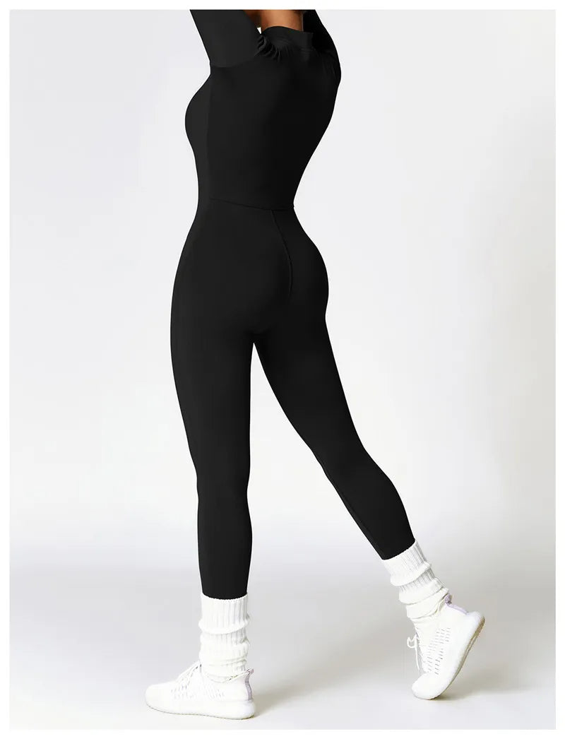 ACTIVE - Zip-Up Sports Jumpsuit for Women