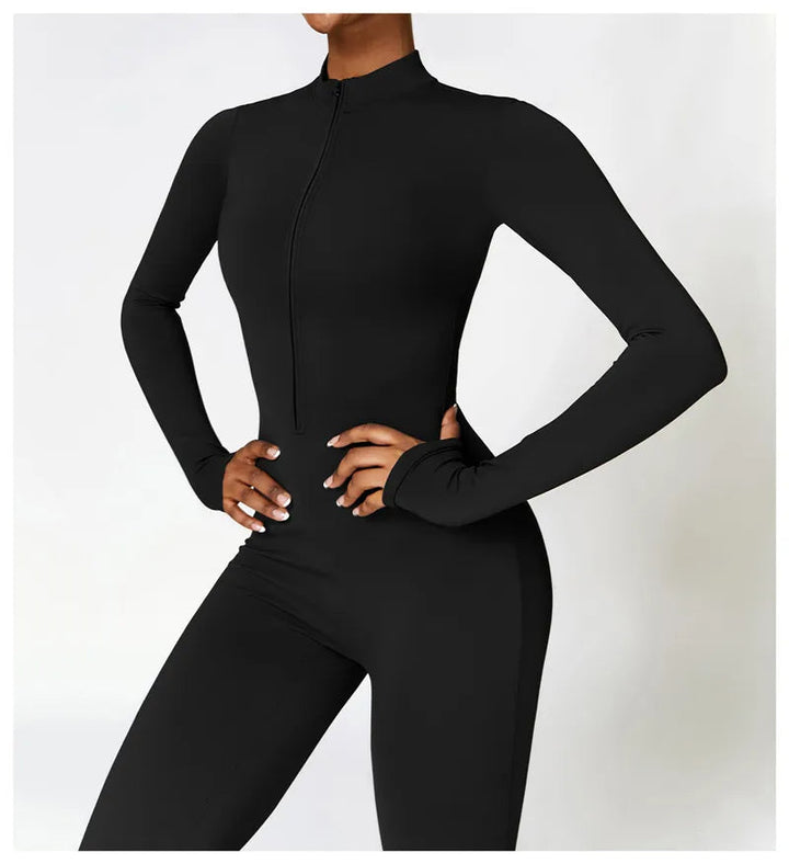 ACTIVE - Zip-Up Sports Jumpsuit for Women