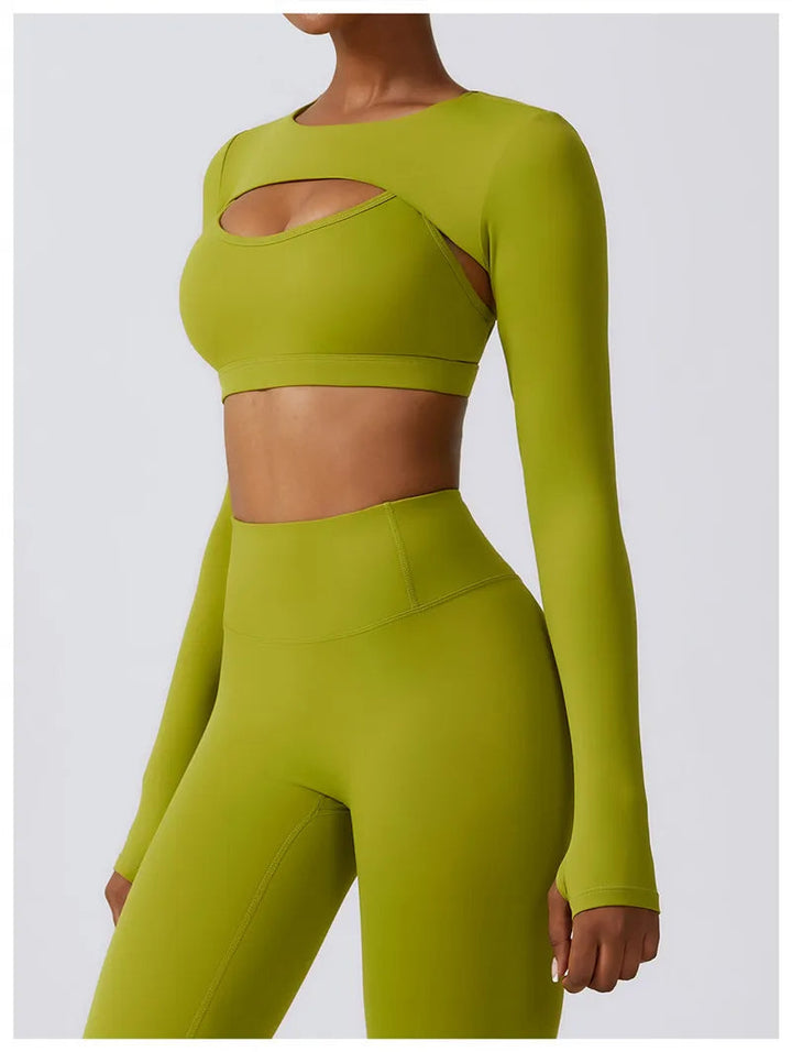 ACTIVE - 3-Piece Seamless Activewear Set for Women