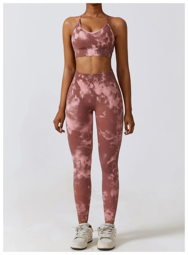 ACTIVE - Seamless Yoga Set with Sports Bra