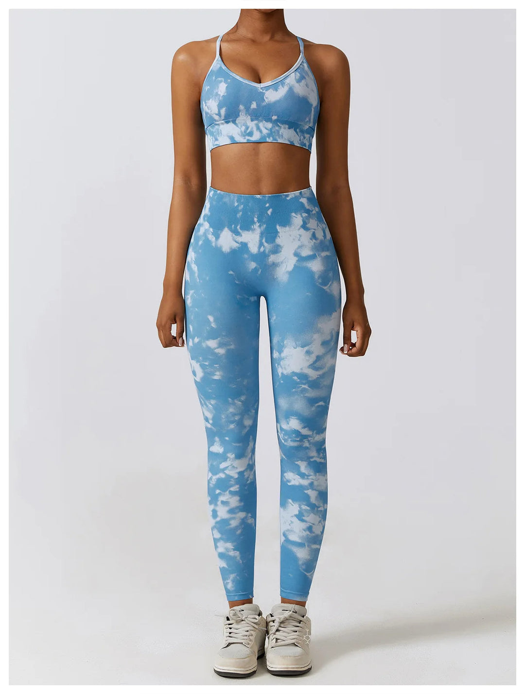 ACTIVE - Seamless Yoga Set with Sports Bra