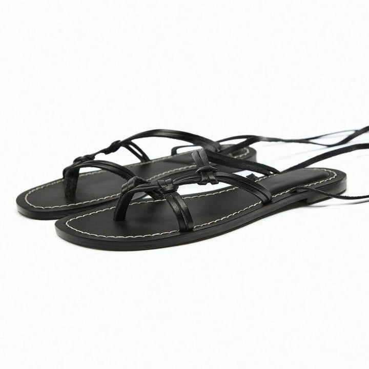 ROME - Lace-Up Roman Sandals