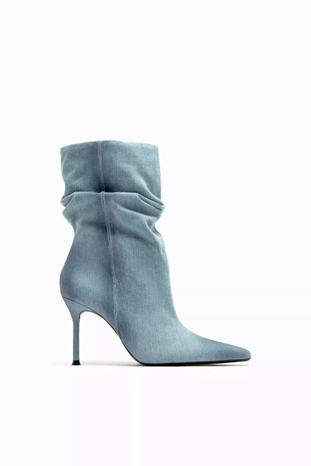 ARAYA – Denim High Heel Boots