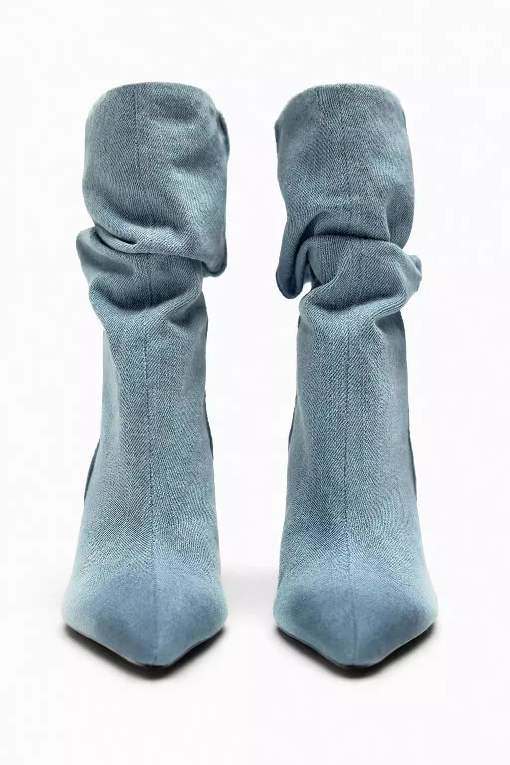ARAYA – Denim High Heel Boots