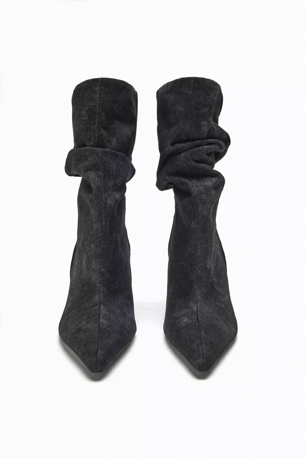 ARAYA – Denim High Heel Boots