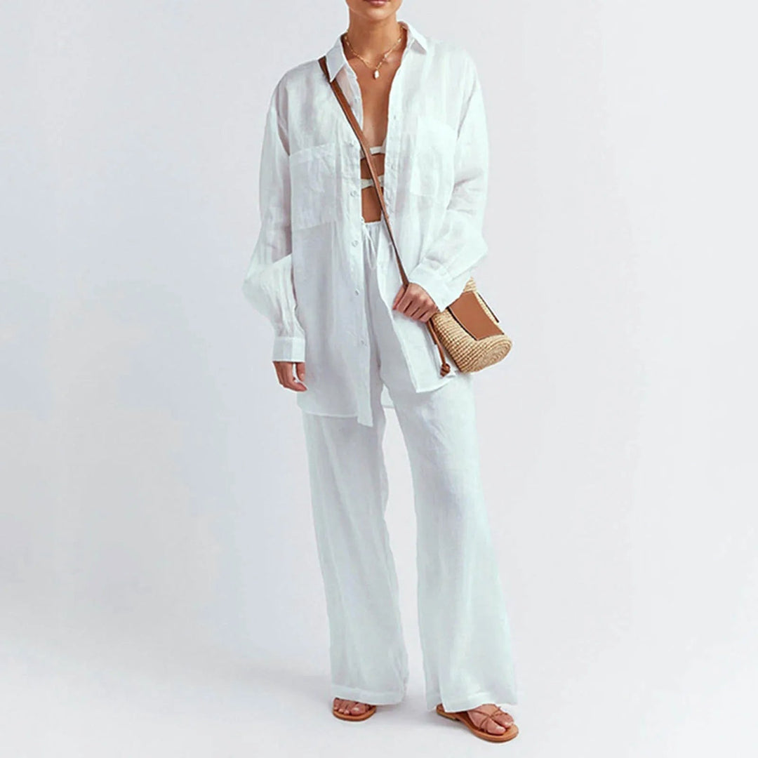 PSAIGE - Breezy Linen Summer Set