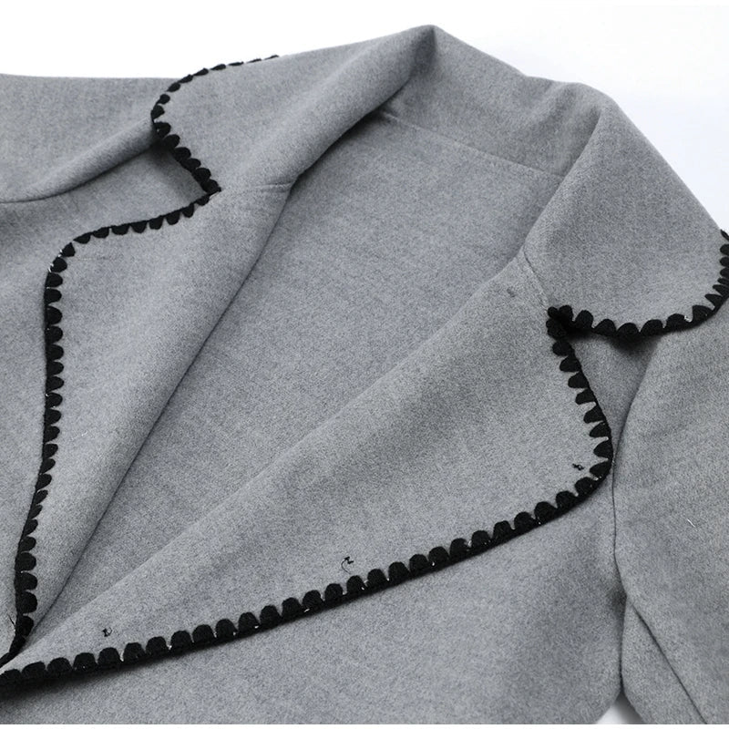 DAILA - Women's Longline Military Trench Coat