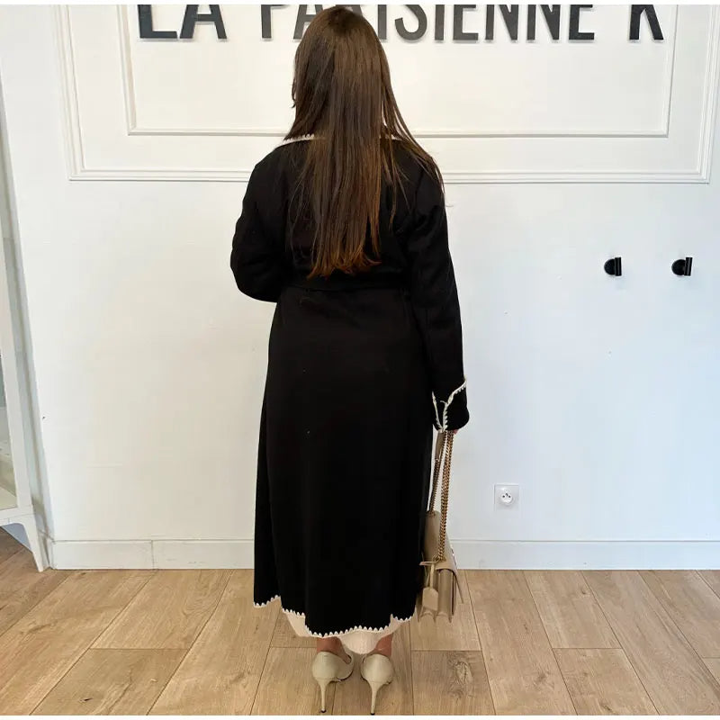 DAILA - Women's Longline Military Trench Coat