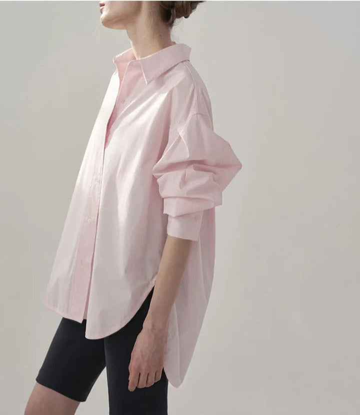 TIMAYA - Relaxed Fit Oversized Blouse