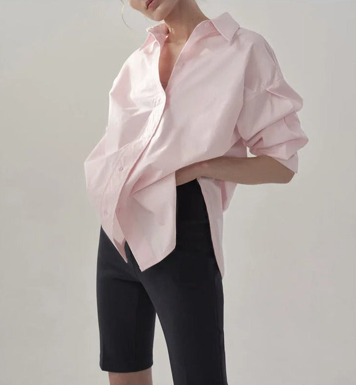 TIMAYA - Relaxed Fit Oversized Blouse