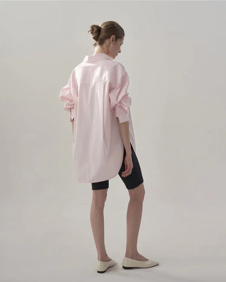 TIMAYA - Relaxed Fit Oversized Blouse