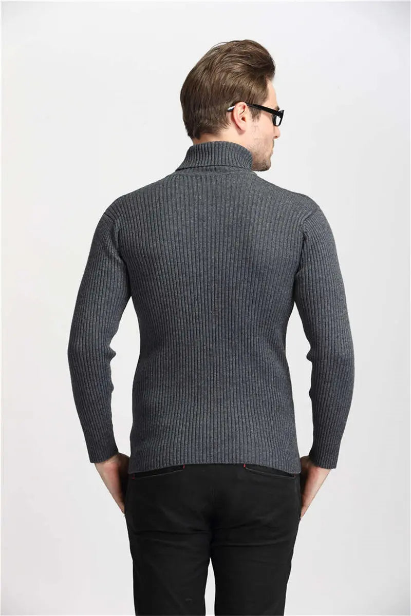 HAMPTSON – Men's Ribbed Turtleneck Knit