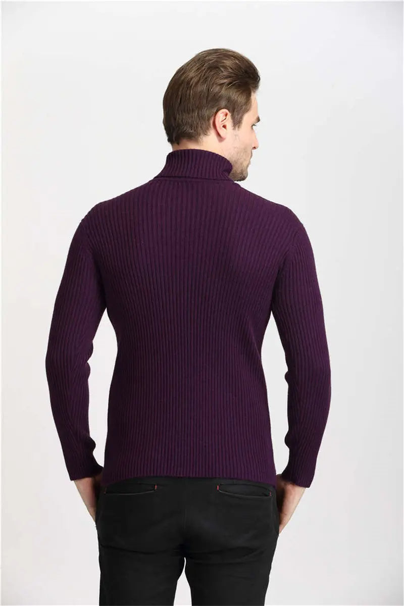 HAMPTSON – Men's Ribbed Turtleneck Knit