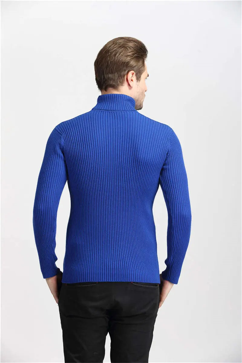 HAMPTSON – Men's Ribbed Turtleneck Knit