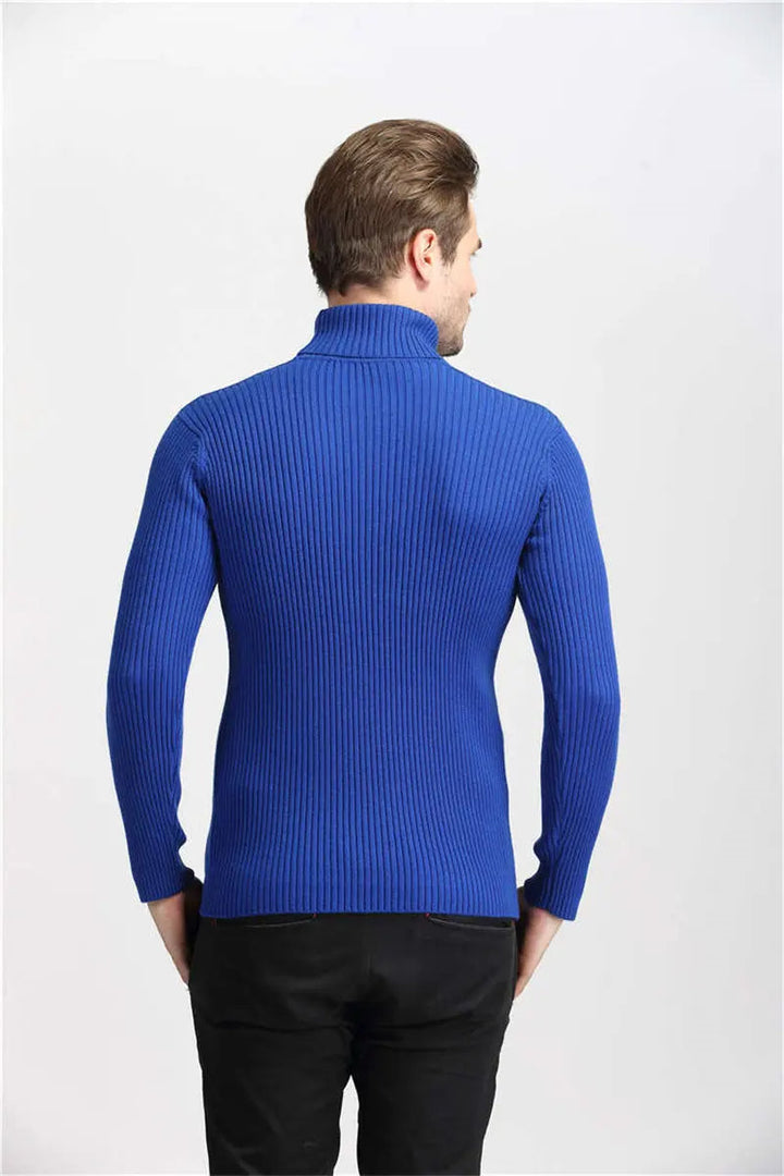 HAMPTSON – Men's Ribbed Turtleneck Knit