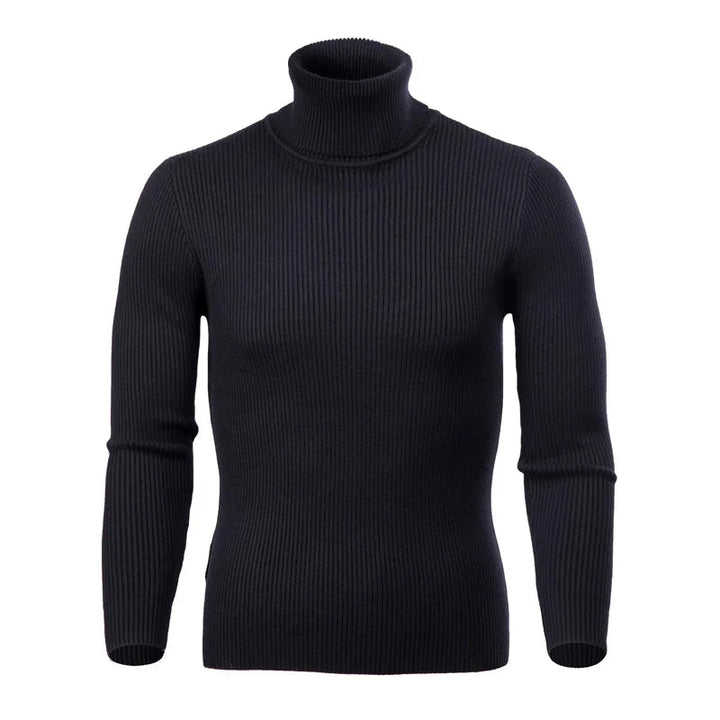 HAMPTSON – Men's Ribbed Turtleneck Knit