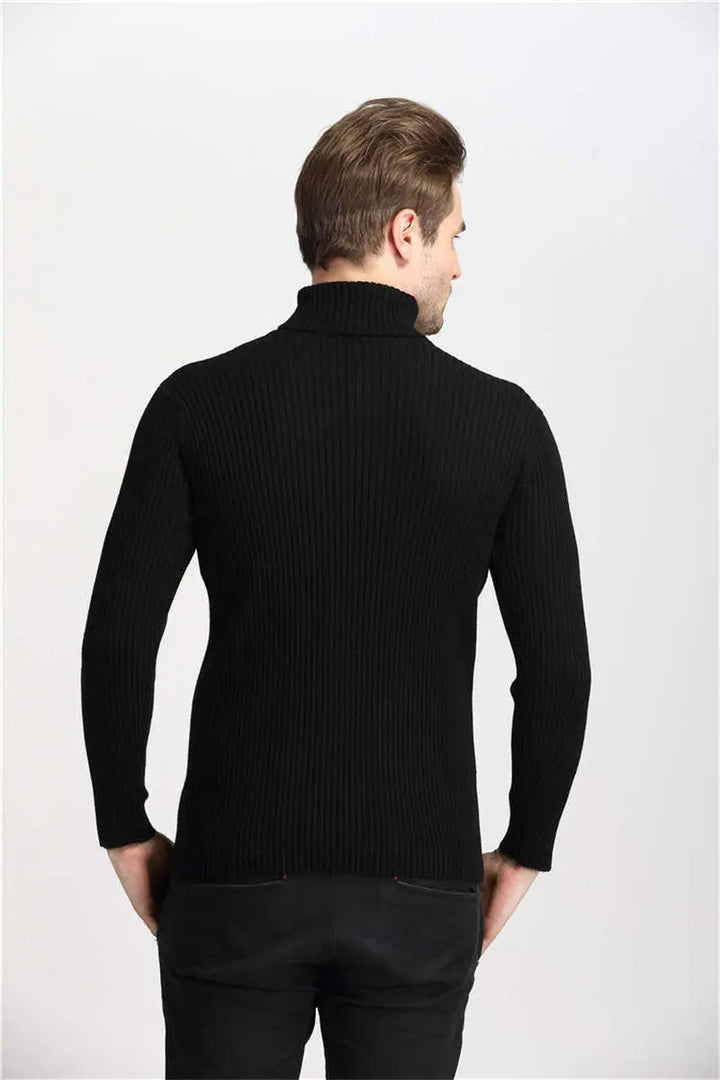 HAMPTSON – Men's Ribbed Turtleneck Knit