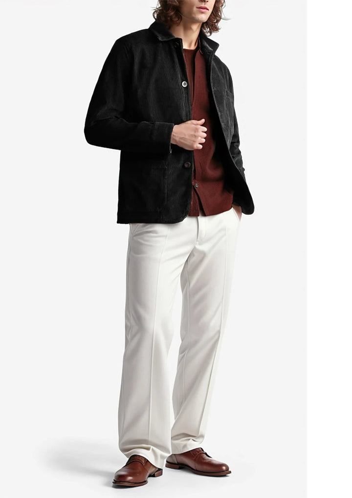 LEON – Men’s Corduroy Button-Up Jacket