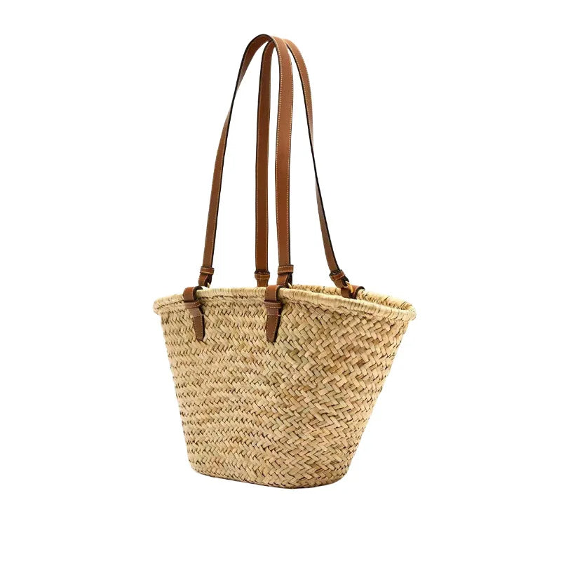 ARIA – Classic Straw Beach Tote