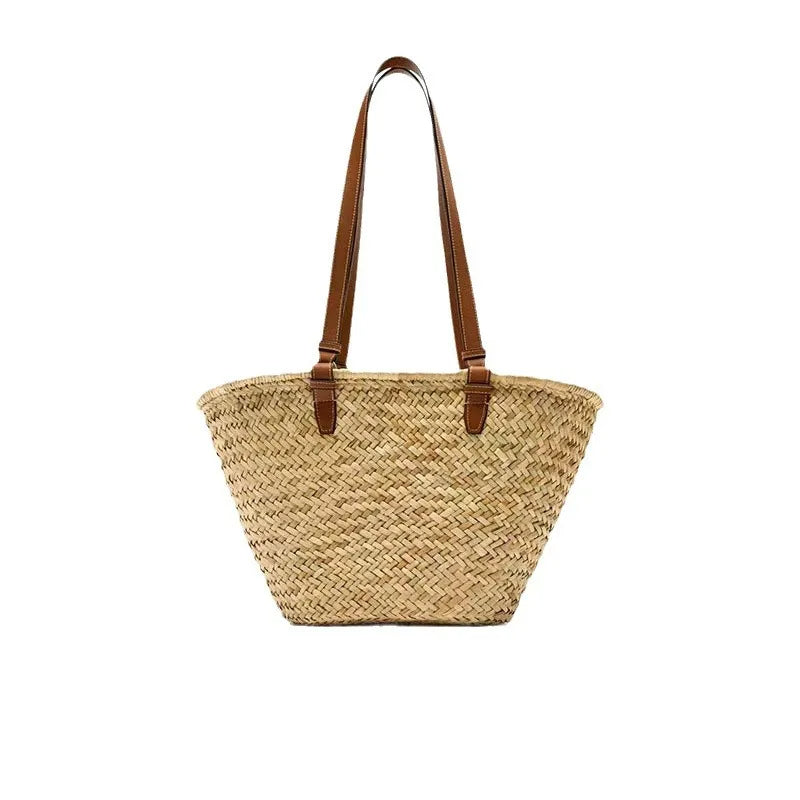 ARIA – Classic Straw Beach Tote